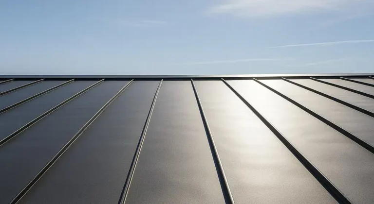 Pose de couverture métallique en bac acier par artisan en Vendée